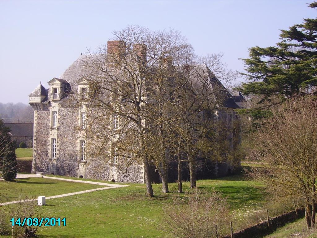 Bed and Breakfast Chateau De La Fresnaye Saint-Aubin-de-Luigné Exteriér fotografie