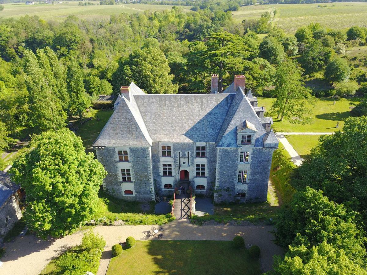 Bed and Breakfast Chateau De La Fresnaye Saint-Aubin-de-Luigné Exteriér fotografie